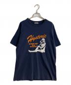 Hysteric Glamourヒステリックグラマー）の古着「EVERY DAY HOLIDAY Tシャツ」｜ネイビー