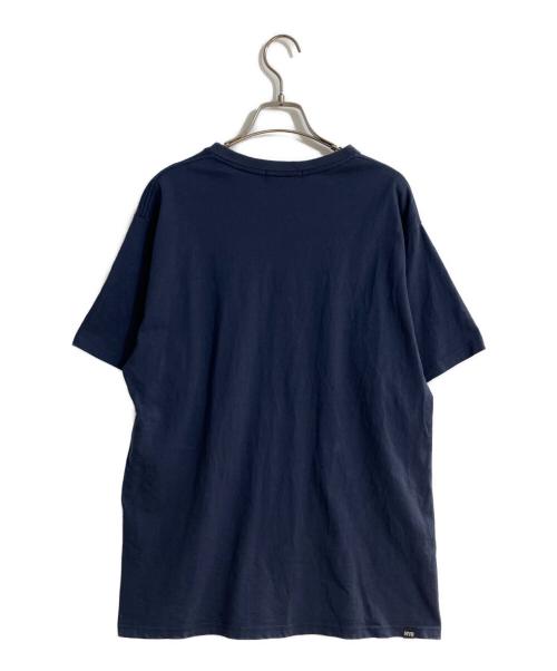 Hysteric Glamour（ヒステリックグラマー）Hysteric Glamour (ヒステリックグラマー) EVERY DAY HOLIDAY Tシャツ ネイビー サイズ:Ｌの古着・服飾アイテム