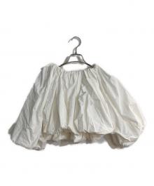 THE TOE（ザ・トゥー）の古着「Epidavrou Puff Sleeve Blouse/エピダウロス パフスリーブ ブラウス」｜ホワイト