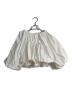 THE TOE（ザ・トゥー）の古着「Epidavrou Puff Sleeve Blouse/エピダウロス パフスリーブ ブラウス」｜ホワイト