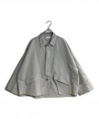 Knuth Marfクヌースマーフ）の古着「cutting edge shirt jacket」｜グレー