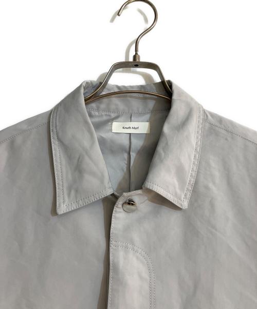 Knuth Marf（クヌースマーフ）Knuth Marf (クヌースマーフ) cutting edge shirt jacket グレー サイズ:Sの古着・服飾アイテム