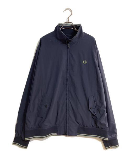 FRED PERRY（フレッドペリー）FRED PERRY (フレッドペリー) BEAMS (ビームス) 別注ジップブルゾン ネイビー サイズ:XLの古着・服飾アイテム