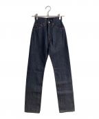 LEVI'S VINTAGE CLOTHINGリーバイス ビンテージ クロージング）の古着「1950'S 701 ジーンズ ORGANIC リジッド」｜ネイビー