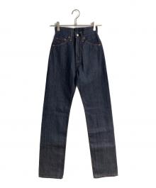 LEVI'S VINTAGE CLOTHING（リーバイス ビンテージ クロージング）の古着「1950'S 701 ジーンズ ORGANIC リジッド」｜ネイビー