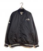 THE NORTH FACEザ ノース フェイス）の古着「THE FACE PLAYER VARSITY JACKET/ザ フェイス プレイヤー バーシティージャケット」｜ネイビー