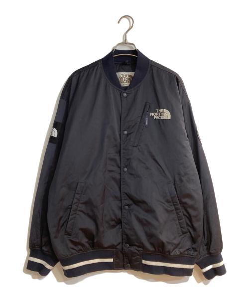 THE NORTH FACE（ザ ノース フェイス）THE NORTH FACE (ザ ノース フェイス) THE FACE PLAYER VARSITY JACKET/ザ フェイス プレイヤー バーシティージャケット ネイビー サイズ:Mの古着・服飾アイテム