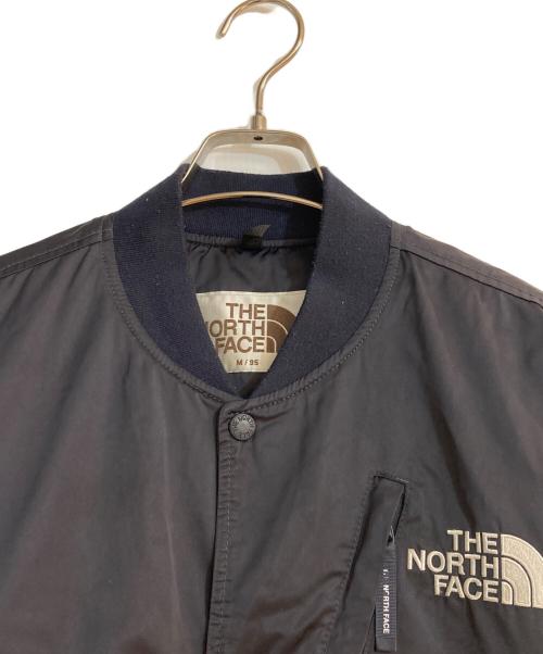 THE NORTH FACE（ザ ノース フェイス）THE NORTH FACE (ザ ノース フェイス) THE FACE PLAYER VARSITY JACKET/ザ フェイス プレイヤー バーシティージャケット ネイビー サイズ:Mの古着・服飾アイテム