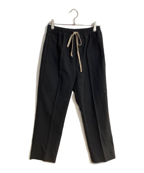 RICK OWENS（リックオウエンス）RICK OWENS (リックオウエンス) 20AW アステアドローストリングスラックス ブラック サイズ:46の古着・服飾アイテム