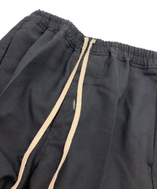 RICK OWENS（リックオウエンス）RICK OWENS (リックオウエンス) 20AW アステアドローストリングスラックス ブラック サイズ:46の古着・服飾アイテム