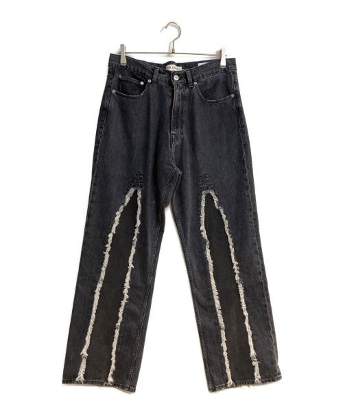 OUR LEGACY（アワーレガシー）OUR LEGACY (アワーレガシー) third cut black slash denim/サードカットブラックスラッシュデニム インディゴ サイズ:32の古着・服飾アイテム