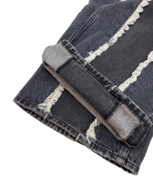 OUR LEGACY（アワーレガシー）OUR LEGACY (アワーレガシー) third cut black slash denim/サードカットブラックスラッシュデニム インディゴ サイズ:32の古着・服飾アイテム