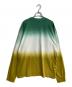sacai (サカイ) タイダイ ロングスリーブ Tシャツ グリーン×イエロー サイズ:4：15000円