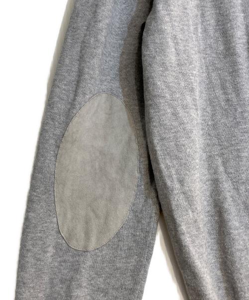 Maison Margiela（メゾンマルジェラ）Maison Margiela (メゾンマルジェラ) エルボーパッチカーディガン グレー サイズ:Mの古着・服飾アイテム