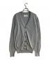 Maison Margiela（メゾンマルジェラ）の古着「エルボーパッチカーディガン」｜グレー
