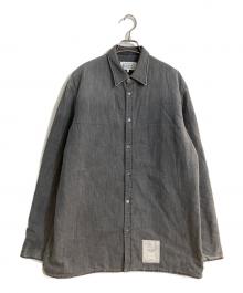 Maison Margiela（メゾンマルジェラ）の古着「10ライン PADDED SHIRT」｜ブラック