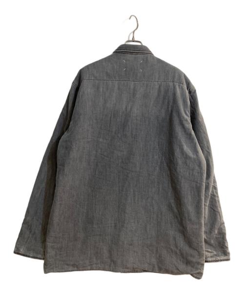 Maison Margiela（メゾンマルジェラ）Maison Margiela (メゾンマルジェラ) 10ライン PADDED SHIRT ブラック サイズ:39の古着・服飾アイテム