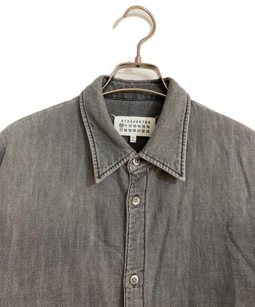 Maison Margiela（メゾンマルジェラ）Maison Margiela (メゾンマルジェラ) 10ライン PADDED SHIRT ブラック サイズ:39の古着・服飾アイテム