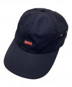 SUPREMEシュプリーム）の古着「Enamel Logo 6-panelキャップ」｜ネイビー
