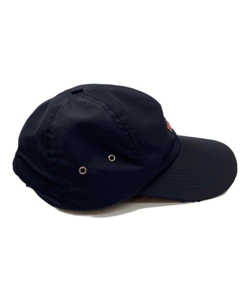 SUPREME（シュプリーム）Supreme (シュプリーム) Enamel Logo 6-panelキャップ ネイビーの古着・服飾アイテム