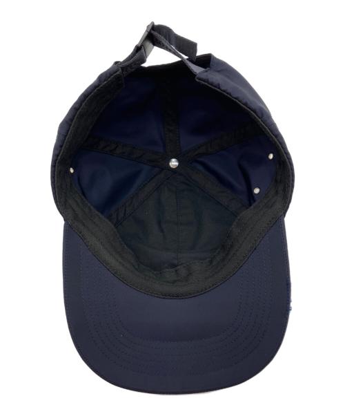 SUPREME（シュプリーム）Supreme (シュプリーム) Enamel Logo 6-panelキャップ ネイビーの古着・服飾アイテム