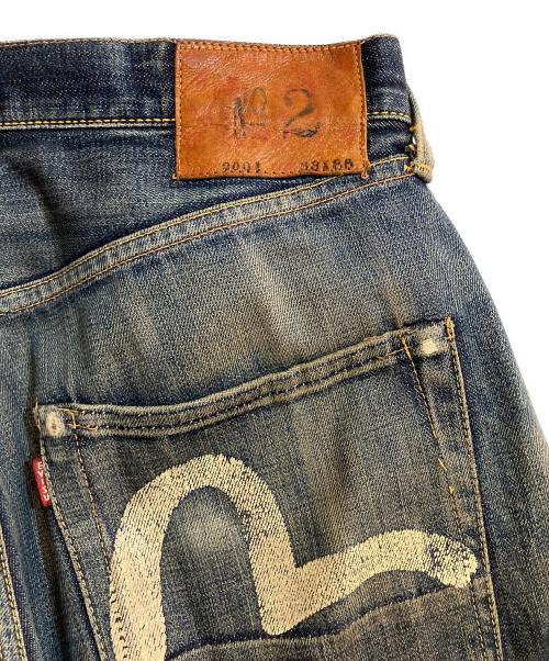 EVISU（エヴィス）EVISU (エヴィス) NO.2 2001デニムパンツ インディゴ サイズ:W33×L38の古着・服飾アイテム