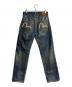 EVISU (エヴィス) NO.2 2001デニムパンツ インディゴ サイズ:W33×L38：10000円