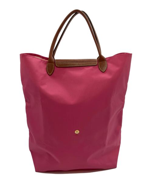 LONGCHAMP（ロンシャン）LONGCHAMP (ロンシャン) ル プリアージュ オリジナルショッピングバッグ ピンクの古着・服飾アイテム
