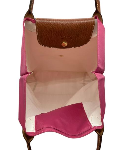 LONGCHAMP（ロンシャン）LONGCHAMP (ロンシャン) ル プリアージュ オリジナルショッピングバッグ ピンクの古着・服飾アイテム