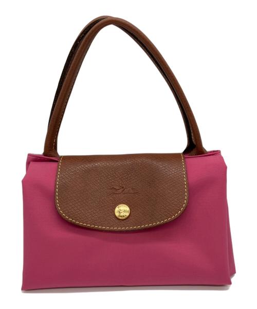 LONGCHAMP（ロンシャン）LONGCHAMP (ロンシャン) ル プリアージュ オリジナルショッピングバッグ ピンクの古着・服飾アイテム