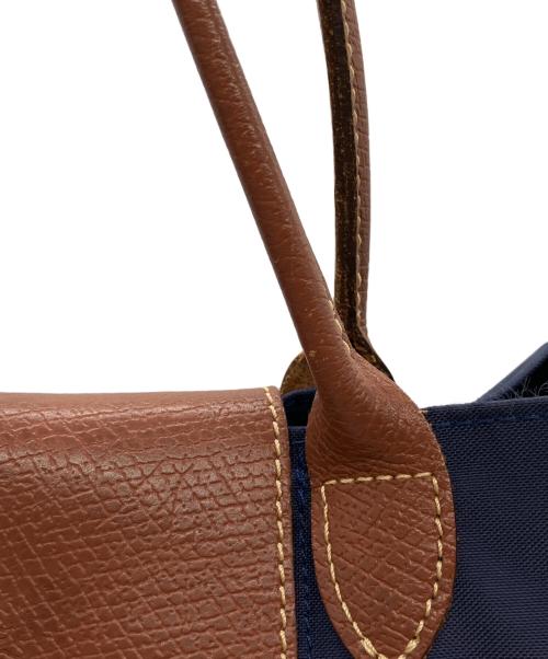 LONGCHAMP（ロンシャン）LONGCHAMP (ロンシャン) ル プリアージュ オリジナルショッピングバッグ ネイビーの古着・服飾アイテム