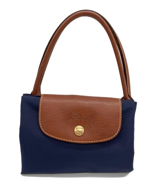 LONGCHAMP（ロンシャン）LONGCHAMP (ロンシャン) ル プリアージュ オリジナルショッピングバッグ ネイビーの古着・服飾アイテム