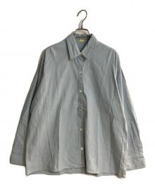 DEUXIEME CLASSE（ドゥーズィエム クラス）の古着「STRETCH TWILL CACHE シャツ」｜ブルー