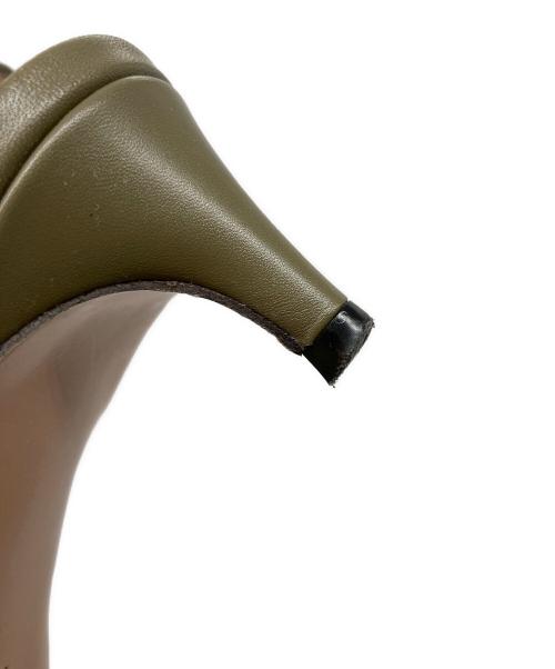 PELLICO（ペリーコ）PELLICO (ペリーコ) BACKSTRAP MULE/バックストラップ ミュール グリーン サイズ:35の古着・服飾アイテム