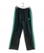 Needlesニードルズ）の古着「Track Pant Back Sateen/トラックパンツバックサティーン」｜ブラック