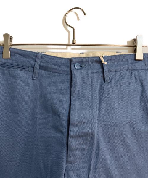 A vontade（アボンタージ）A vontade (アボンタージ) Type 45 Chino Trousers/タイプ ヨンジュウゴ チノ トラウザーズ ブルー サイズ:M 未使用品の古着・服飾アイテム