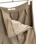 中古・古着 PHEENY (フィーニー) Amunzen 2 tuck wide pants/アムンゼン ツータック ワイドパンツ ブラウン サイズ:2：15000円