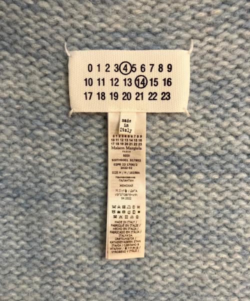 Maison Margiela（メゾンマルジェラ）Maison Margiela (メゾンマルジェラ) ボタニカルダイニットタバード スカイブルー サイズ:Mの古着・服飾アイテム