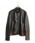 Schott（ショット）の古着「70S SINGLE RIDERS JACKET/シングルライダーズジャケット」｜ブラック