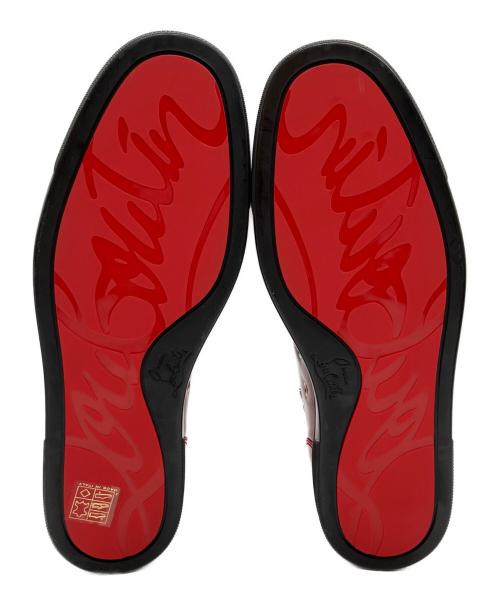 Christian Louboutin（クリスチャン・ルブタン）Christian Louboutin (クリスチャン・ルブタン) Louis Flat Patent DEGRALOUBI/ルイスフラットパテントデグラルウビ レッド サイズ:43の古着・服飾アイテム