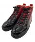 Christian Louboutin（クリスチャン・ルブタン）の古着「Louis Flat Patent DEGRALOUBI/ルイスフラットパテントデグラルウビ」｜レッド