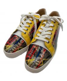Christian Louboutin（クリスチャン・ルブタン）の古着「SEAVASTE FLAT LOUBIBALLAGE/シーヴァスト フラット ルビバレイジ」｜マルチカラー