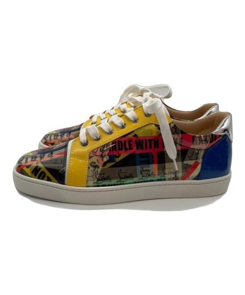 Christian Louboutin（クリスチャン・ルブタン）Christian Louboutin (クリスチャン・ルブタン) SEAVASTE FLAT LOUBIBALLAGE/シーヴァスト フラット ルビバレイジ マルチカラー サイズ:42 1/2の古着・服飾アイテム