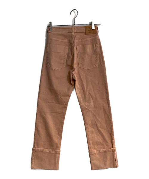 MaxMara（マックスマーラ）MaxMara (マックスマーラ) ストレッチブル クロップドジーンズ ピンク サイズ:W30の古着・服飾アイテム