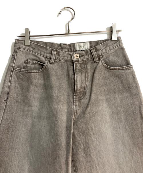 OSLOW（オスロー）OSLOW (オスロー) オーガニックコットンデニムパンツ ブラウン サイズ:36の古着・服飾アイテム