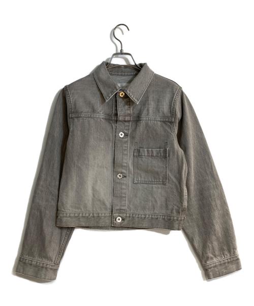 OSLOW（オスロー）OSLOW (オスロー) オーガニックコットンデニムジャケット ブラウン サイズ:36の古着・服飾アイテム