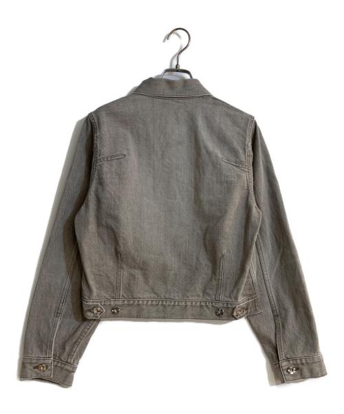 OSLOW（オスロー）OSLOW (オスロー) オーガニックコットンデニムジャケット ブラウン サイズ:36の古着・服飾アイテム