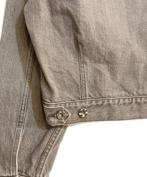 OSLOW（オスロー）OSLOW (オスロー) オーガニックコットンデニムジャケット ブラウン サイズ:36の古着・服飾アイテム