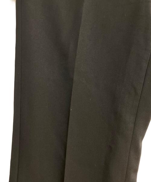 GUCCI（グッチ）GUCCI (グッチ) ボタンフライフレアトラウザーパンツ ブラック サイズ:44Rの古着・服飾アイテム