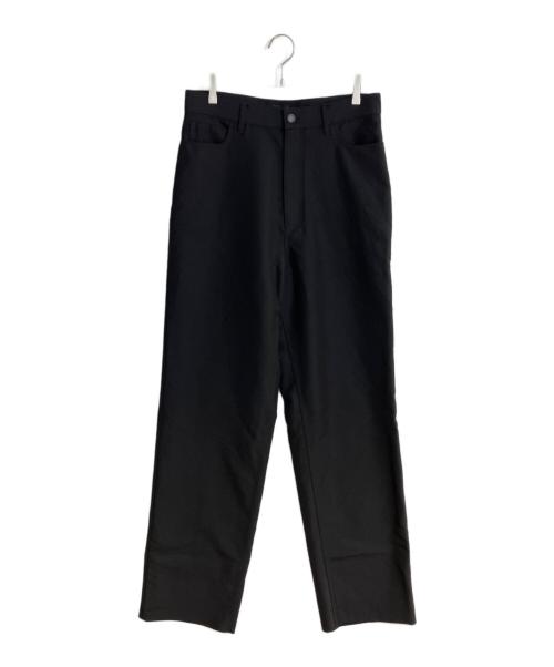 BALENCIAGA（バレンシアガ）BALENCIAGA (バレンシアガ) GARDE-ROBE5Pウール×モヘヤトロピカルパンツ ブラック サイズ:Sの古着・服飾アイテム